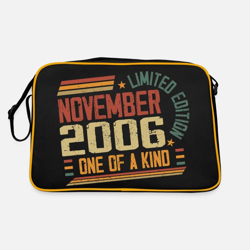Awesome Since November 2006 Birthday Gift Retro Bag