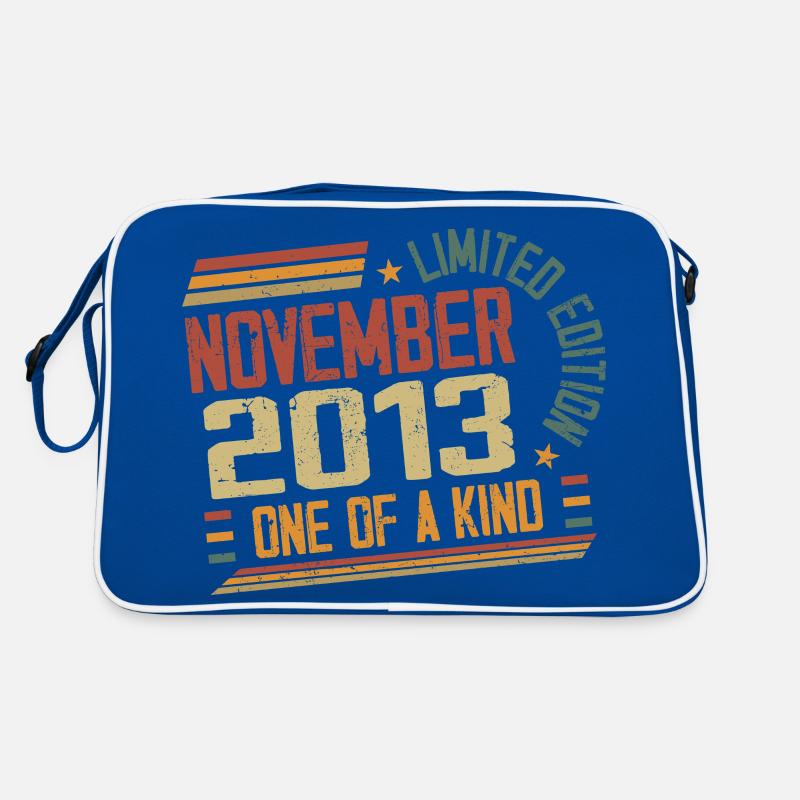 Awesome Since November 2013 Birthday Gift Retro Bag
