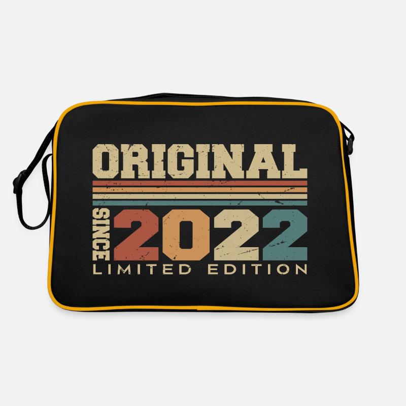 Original 2022 Rétro Cadeau 2e Anniversaire 2022 Sac Retro