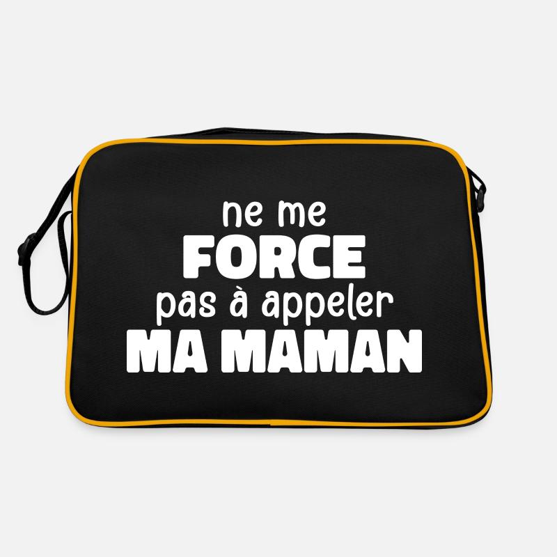 Ne Me Force Pas à Appeler Ma Maman Sac Retro