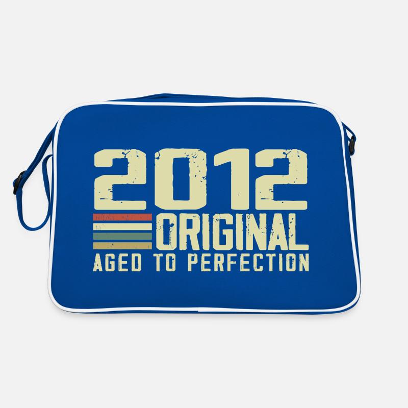 Né en 2012 - Vintage 2012 - 12e Anniversaire Rétro Sac Retro