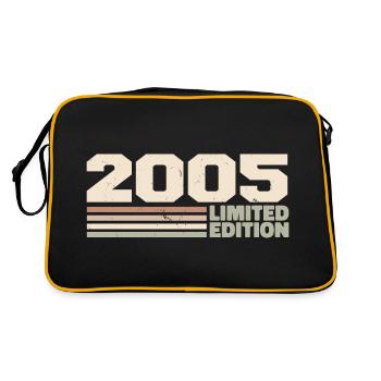 2005 Cadeau Anniversaire 2005 édition limitée 2005 - Sac Retro - noir/or - Dos