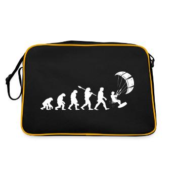 Development of kitesurfing - Retro Bag - black/gold - Back