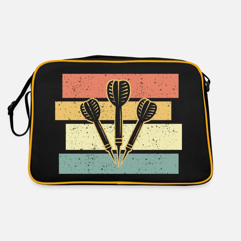 Fléchettes rétro vintage Sac Retro