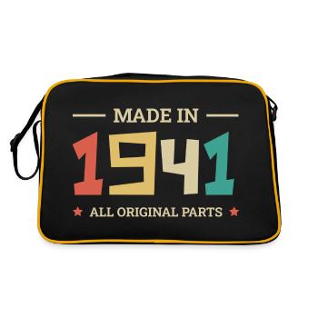 Legendary Since 1941 Original 1941 - Retro Bag - black/gold - Back