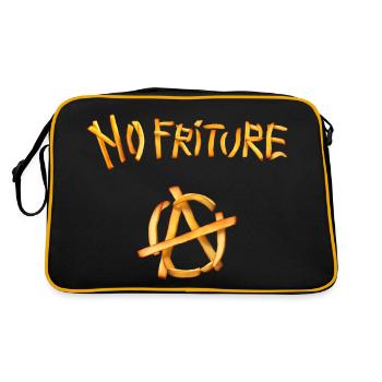 No friture Anarchy - Retro Bag - black/gold - Back