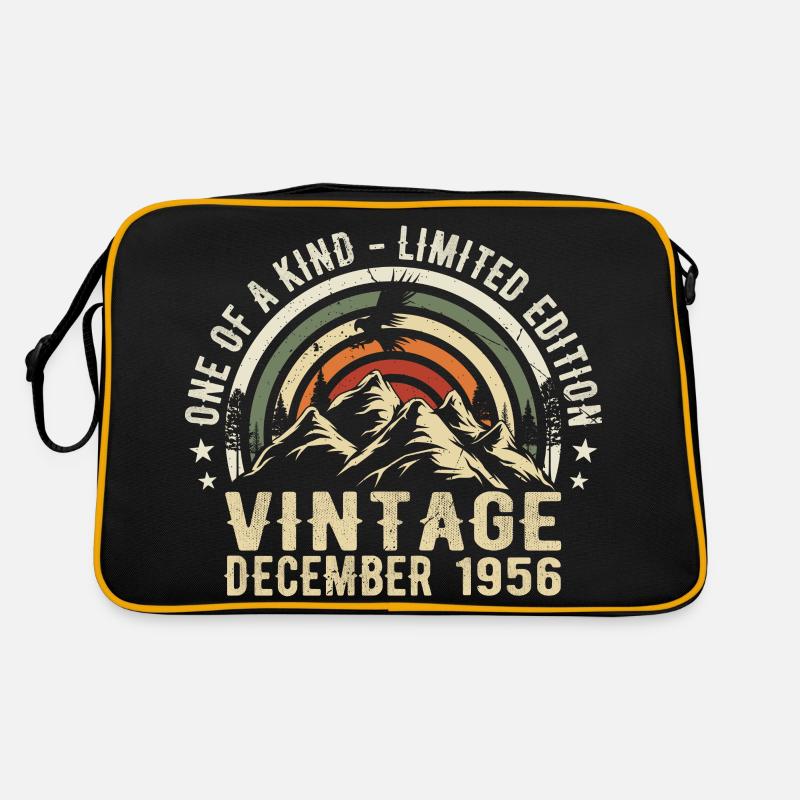 Dezember 1956 - Ausgezeichnet seit Dezember 1956 Retro Tasche