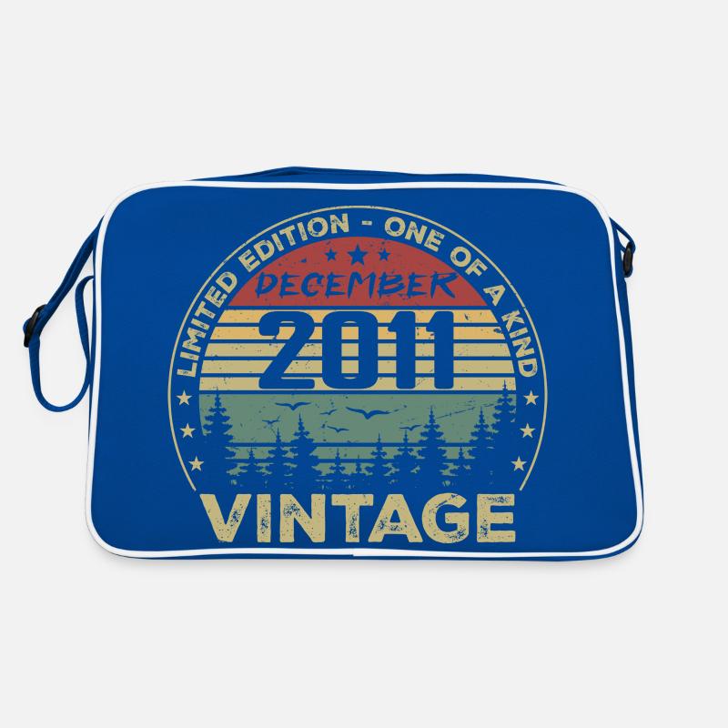 December 2011 Retro Vintage Birthday Gift Retro Bag