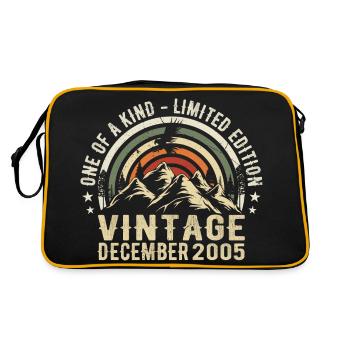 December 2005 - Excellent since December 2005 - Retro Bag - black/gold - Back