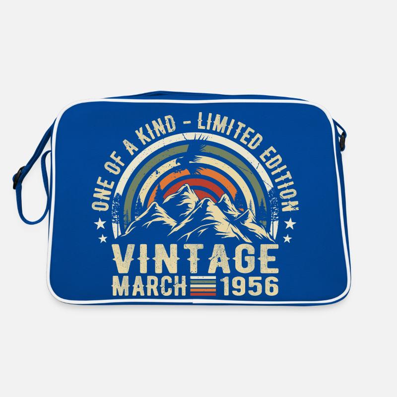 Born in March 1956 Retro Bag
