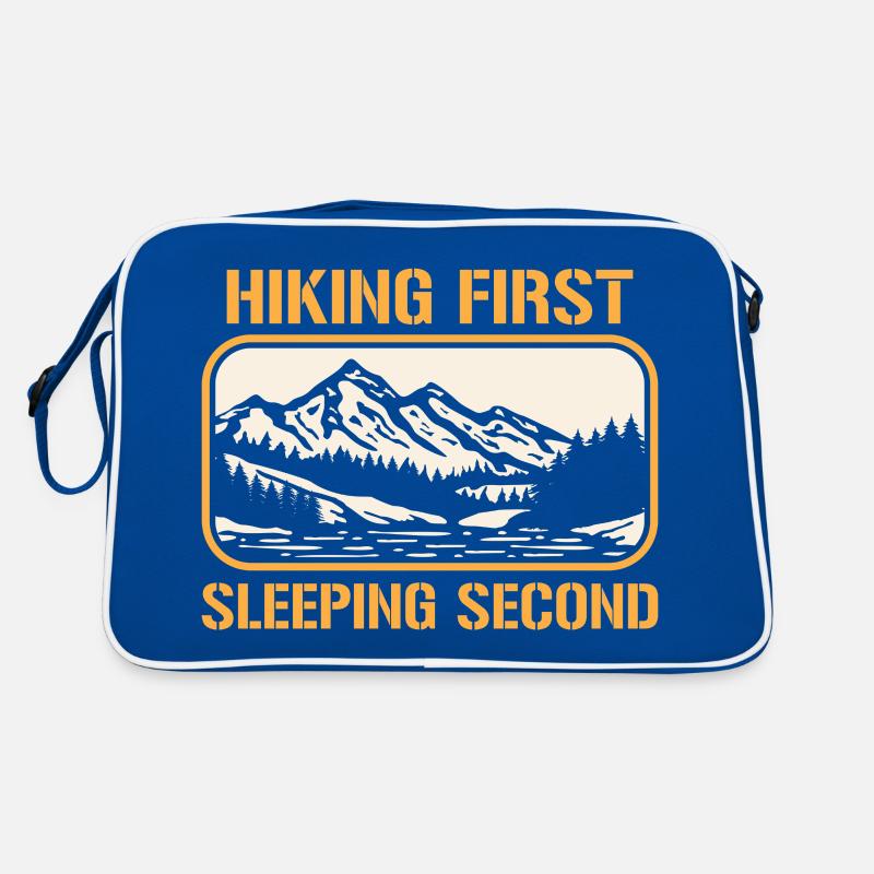 Hiking First Sleeping Second, Hiking Coach Instruc Sac Retro