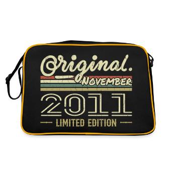 Novembre 2011 - Cadeau Anniversaire Novembre 2011 - Sac Retro - noir/or - Dos