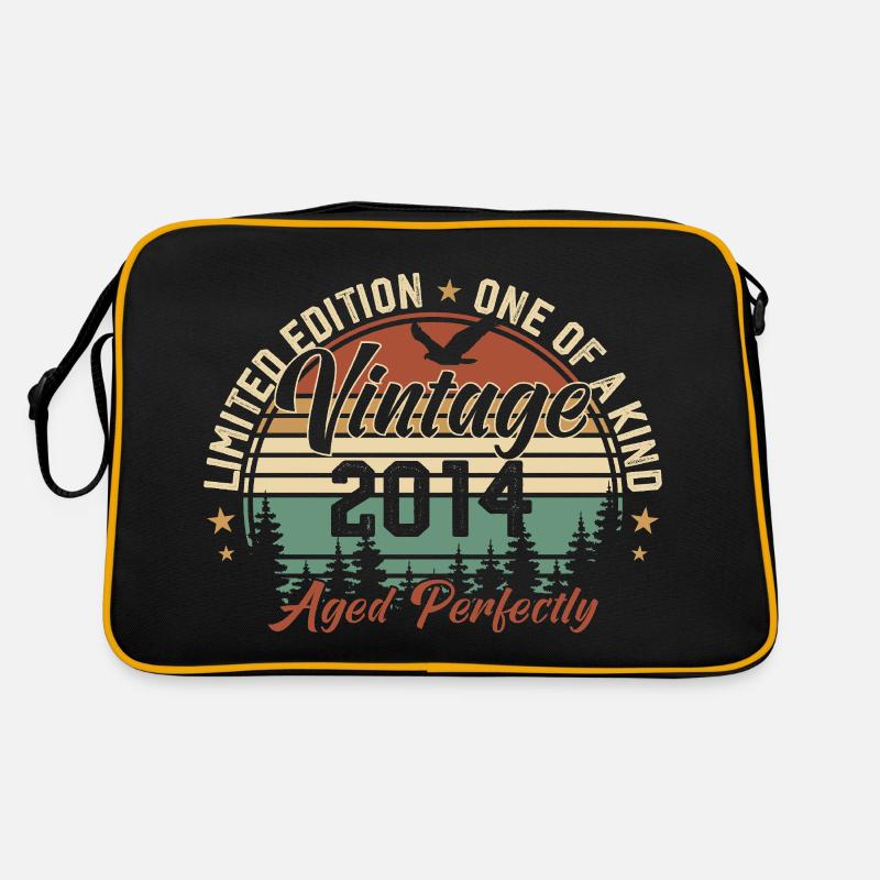 Vintage 2014 Retro 2014 Birthday Gift 2014 Retro Bag