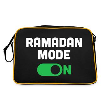 Mode Ramadan activé - Sac Retro - noir/or - Dos