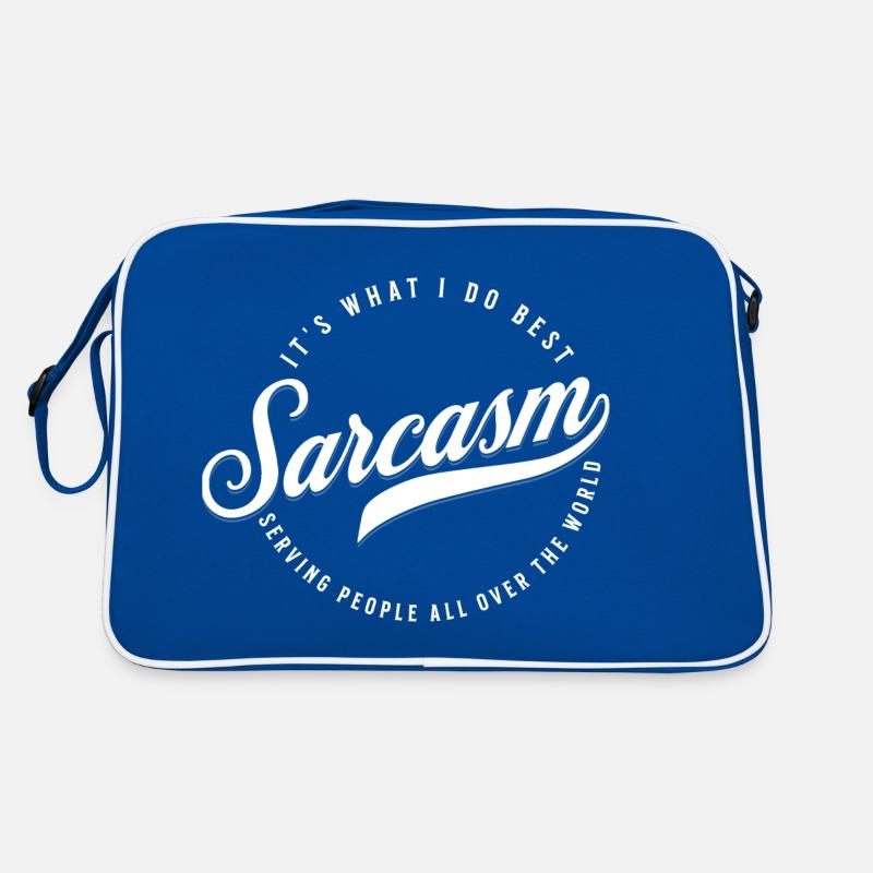 Sarcasm - It s what I do best Retro Tasche