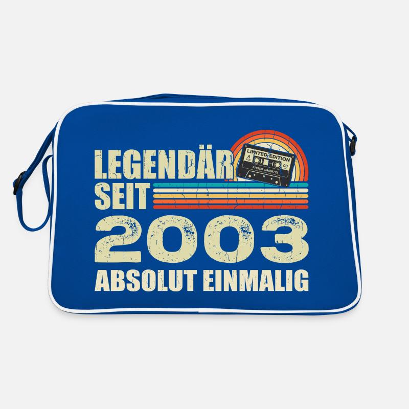 Legendär Seit 2003 - Absolut Einmalig Retro Tasche