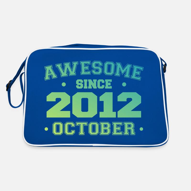 Oktober 2012 - Oktober 2012 Geburtstagsgeschenk Retro Tasche