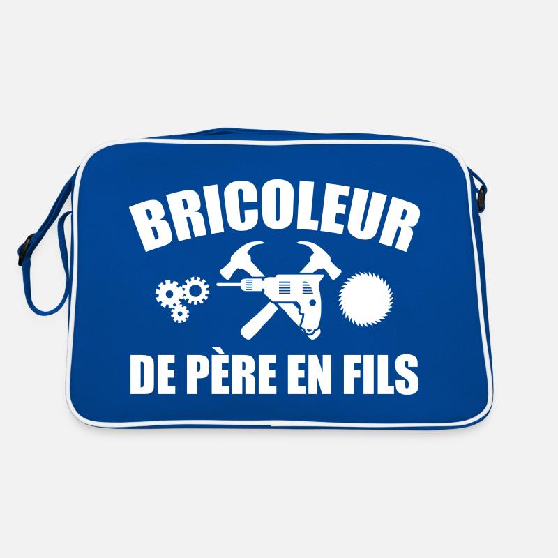 Handyman from Father to Son DIY Tools Retro Bag