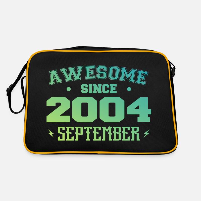September 2004 Geburtstagsgeschenk September 2004 Retro Tasche
