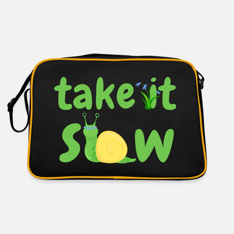 take it slow Retro Bag