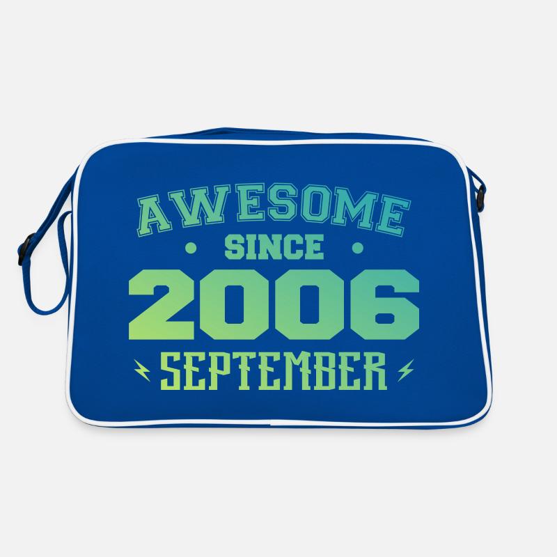 September 2006 Geburtstagsgeschenk September 2006 Retro Tasche