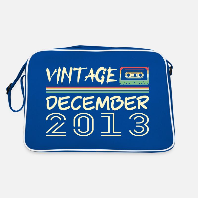 2013 Dezember 2013 Jubiläum Dezember 2013 Retro Tasche