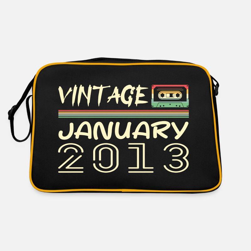 Vintage Janvier 2013 - Anniversaire Janvier 2013 Sac Retro