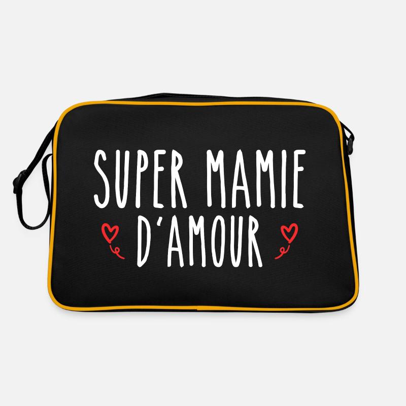 Super mamie d'amour Sac Retro