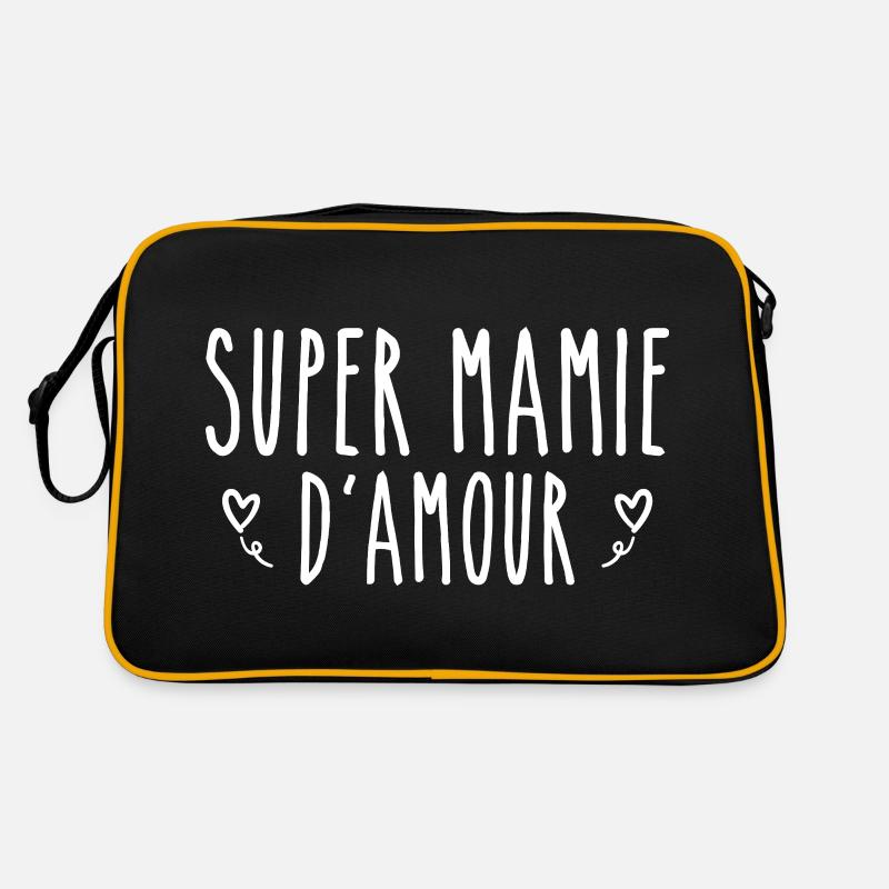 Super-Oma der Liebe Retro Tasche