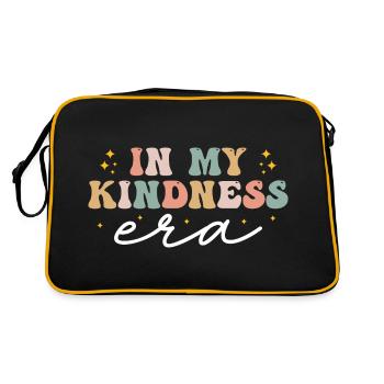 In My Kindness Era Funny Groovy In My Kindness Era - Retro Bag - black/gold - Back