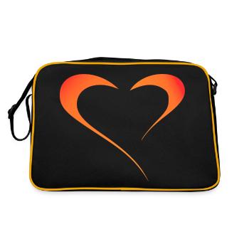 Jeu des couleurs de l’amour - Sac Retro - noir/or - Dos