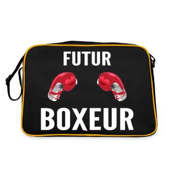 Future Boxer - Retro Bag - black/gold - Back