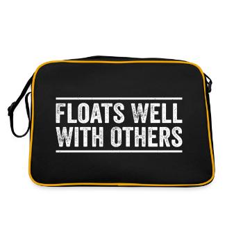 Summer River Floats Well With Others Float Trip - Retro Bag - black/gold - Back