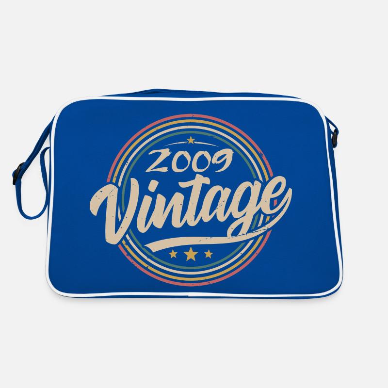 2009 Jahrgang 2009 Geburtstagsgeschenk - Retro Stil 2009 Retro Tasche