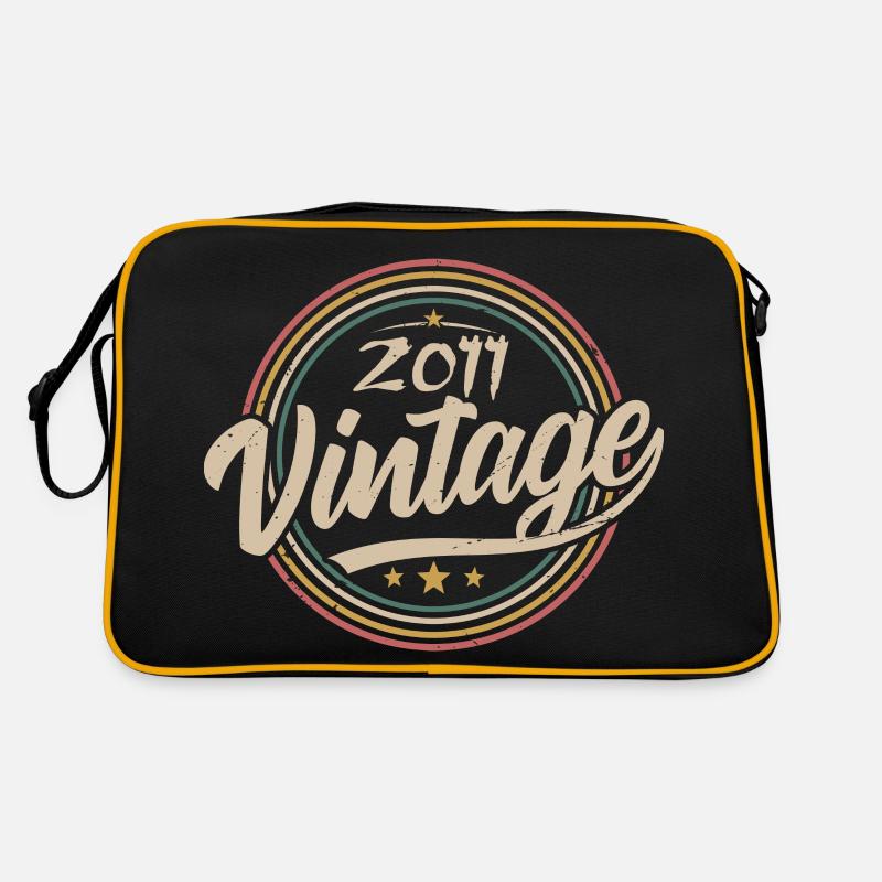 2011 Vintage 2011 Birthday Gift - Retro Style 2011 Sac Retro