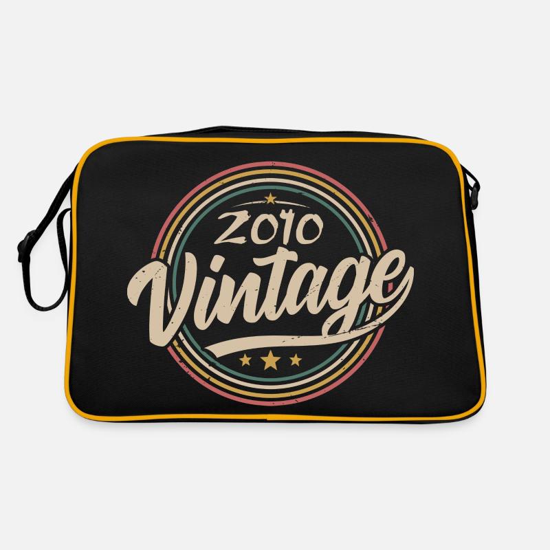 2010 Vintage 2010 Geburtstagsgeschenk - Retro Stil 2010 Retro Tasche