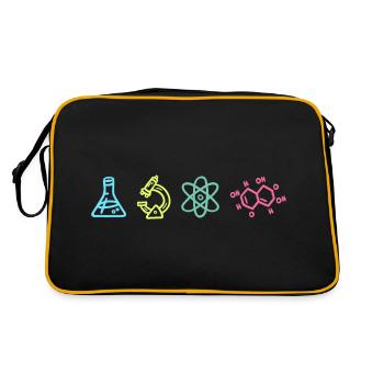 Éléments scientifiques - Sac Retro - noir/or - Dos