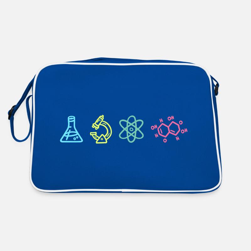 Wissenschaft Elemente Retro Tasche