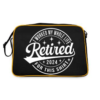 Retired 2024 - Retro Bag - black/gold - Back