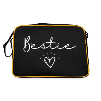 Bestie - Retro Bag - black/gold - Back