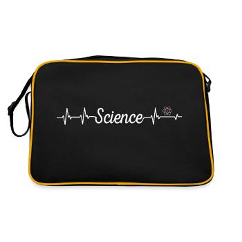 Heart Beat Science - Retro Bag - black/gold - Back
