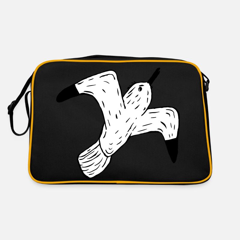 Möwe Retro Tasche