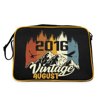 Légendaire depuis août 2016 Cadeau d’anniversaire 2016 - Sac Retro - noir/or - Dos