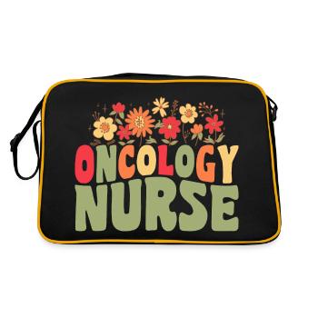 Oncology Nurse - Retro Bag - black/gold - Back