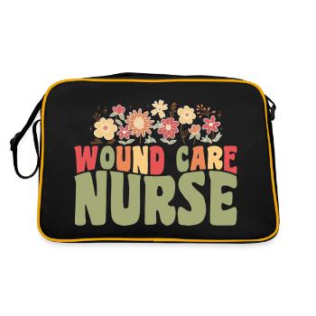 Wound Care Nurse - Retro Bag - black/gold - Back