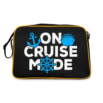 Croisière Croisière Vacances Croisière en famille - Sac Retro - noir/or - Dos