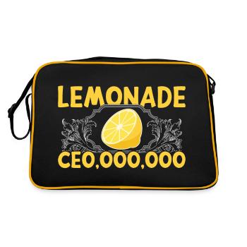 Stand de limonade - Sac Retro - noir/or - Dos