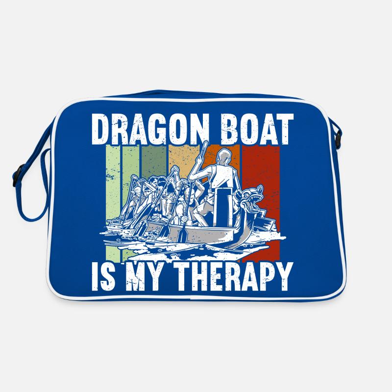 Drachenboot Retro Tasche