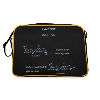 Science - Rosie Aldrich - Retro Bag - black/gold - Back