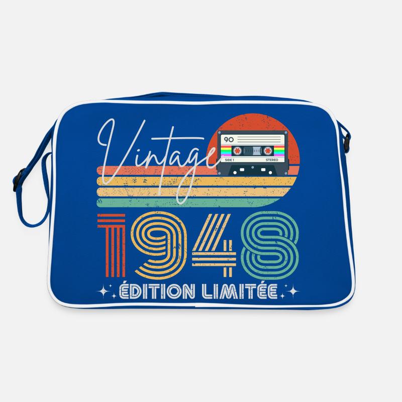 Vintage 1948 cadeau année de naissance 1948 rétro Sac Retro